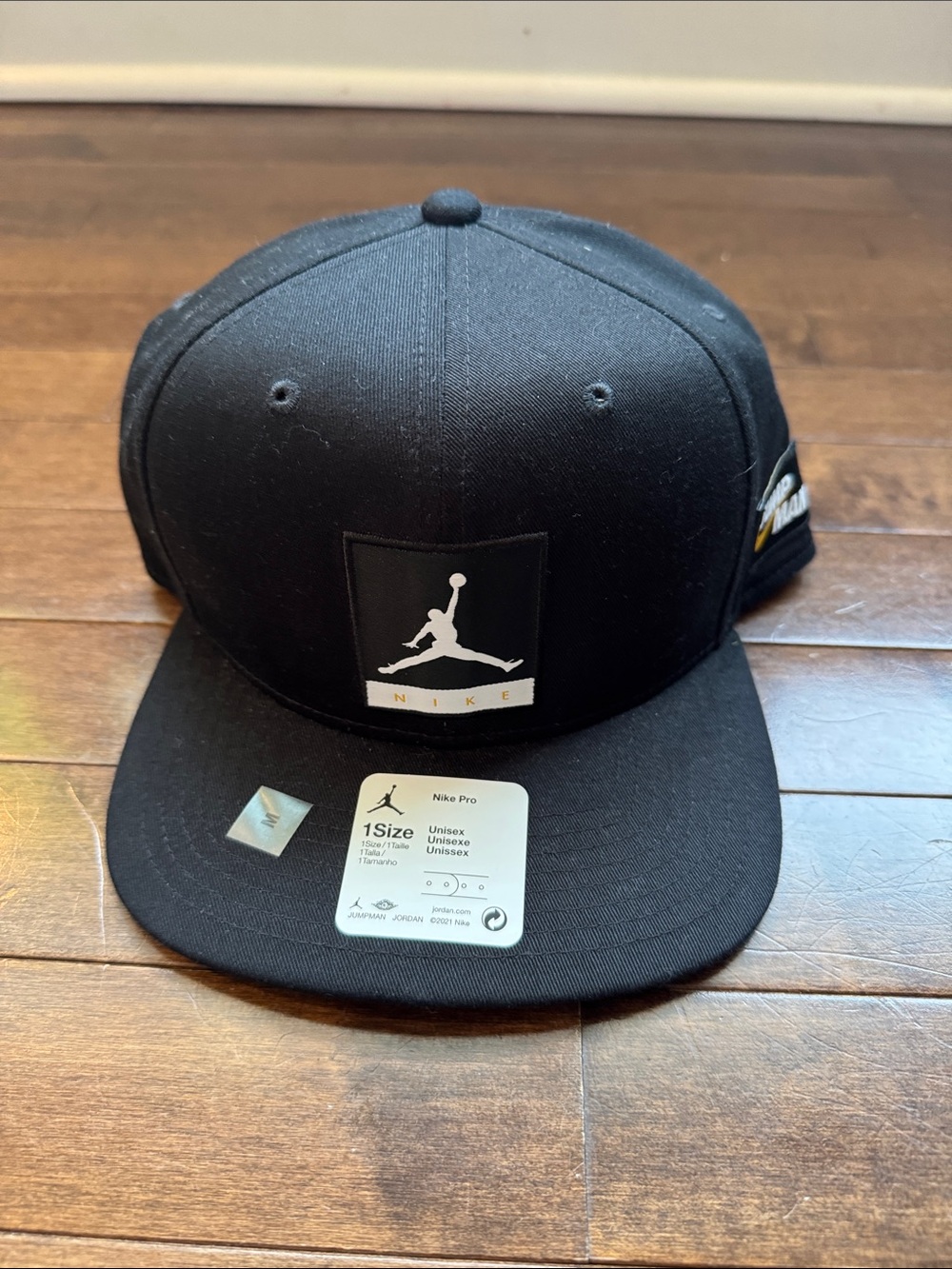 Nike Black Jordan Jumpman Snapback Hat
